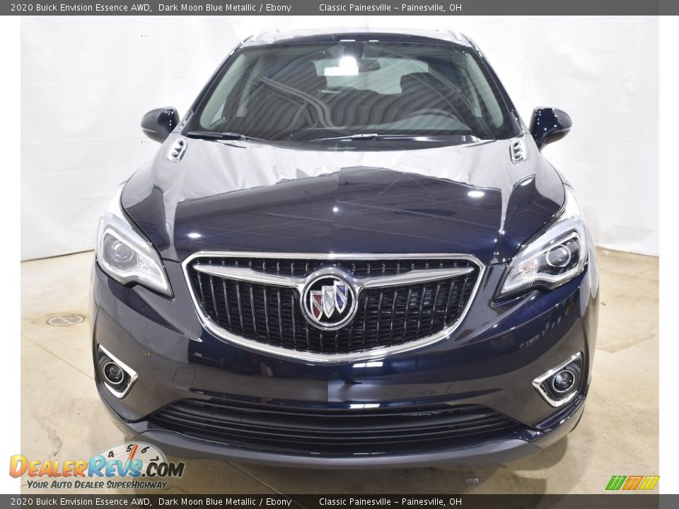 2020 Buick Envision Essence AWD Dark Moon Blue Metallic / Ebony Photo #9