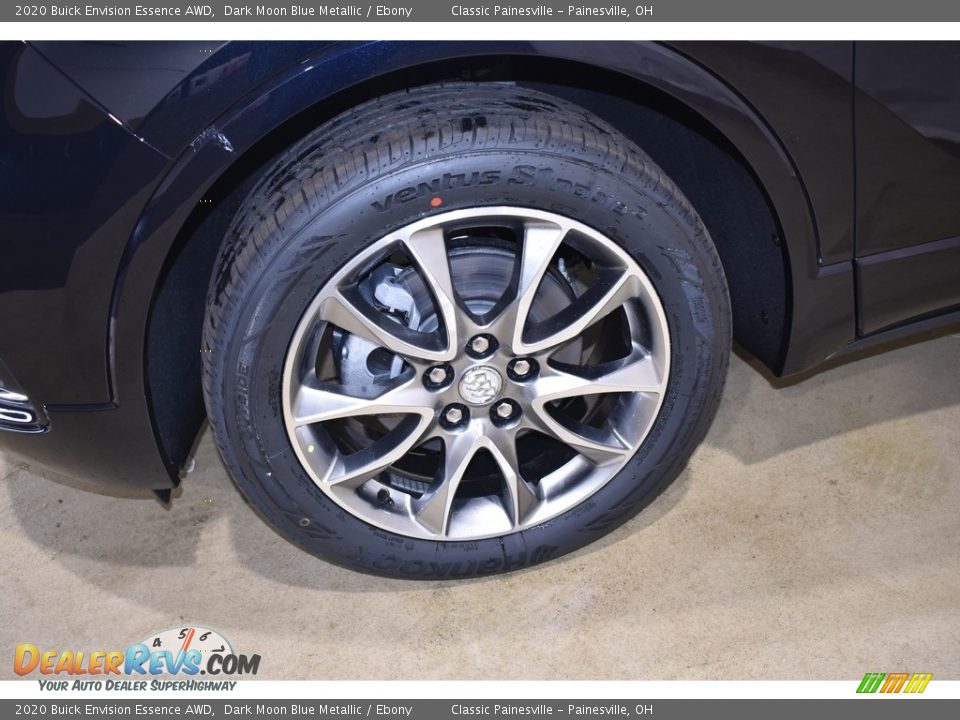 2020 Buick Envision Essence AWD Dark Moon Blue Metallic / Ebony Photo #10
