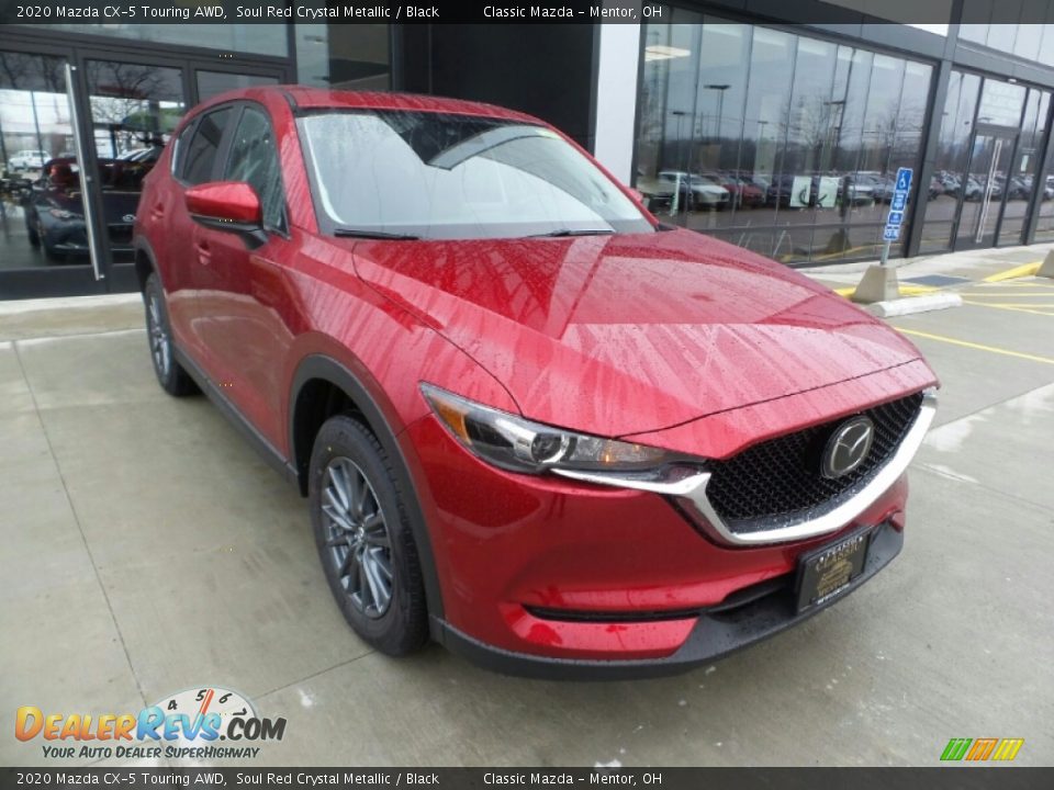 2020 Mazda CX-5 Touring AWD Soul Red Crystal Metallic / Black Photo #1