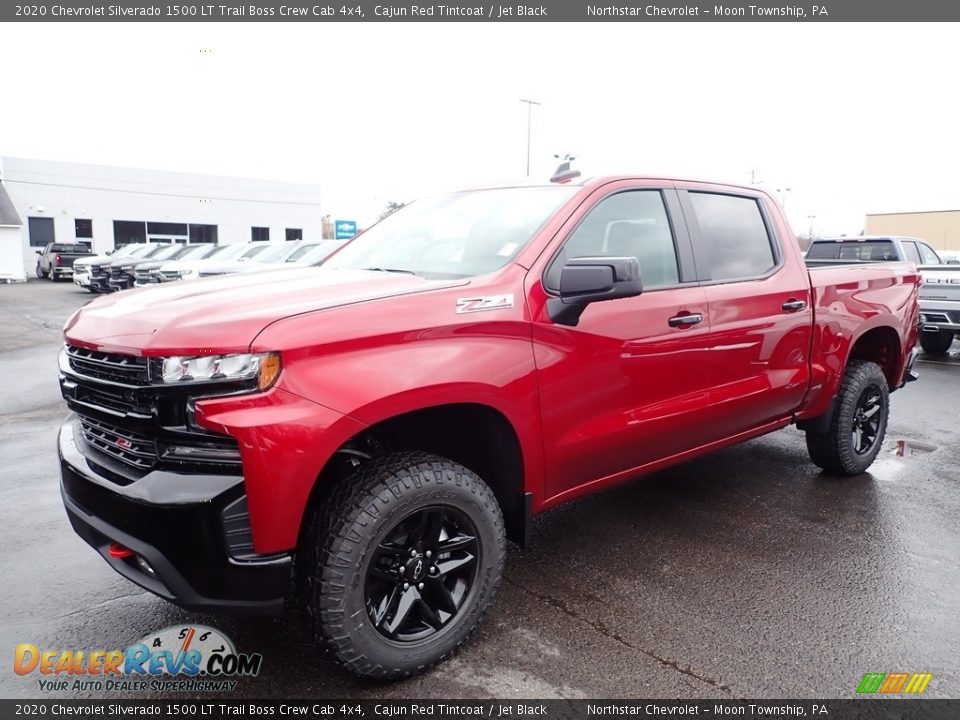 2020 Chevrolet Silverado 1500 LT Trail Boss Crew Cab 4x4 Cajun Red Tintcoat / Jet Black Photo #1