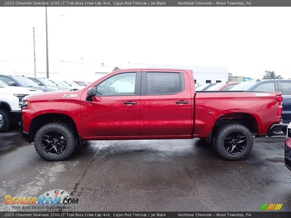 2020 Chevrolet Silverado 1500 LT Trail Boss Crew Cab 4x4 Cajun Red Tintcoat / Jet Black Photo #3