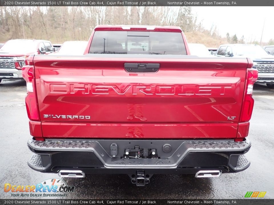 2020 Chevrolet Silverado 1500 LT Trail Boss Crew Cab 4x4 Cajun Red Tintcoat / Jet Black Photo #5