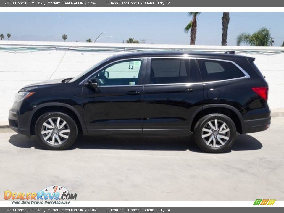 2020 Honda Pilot EX-L Modern Steel Metallic / Gray Photo #5