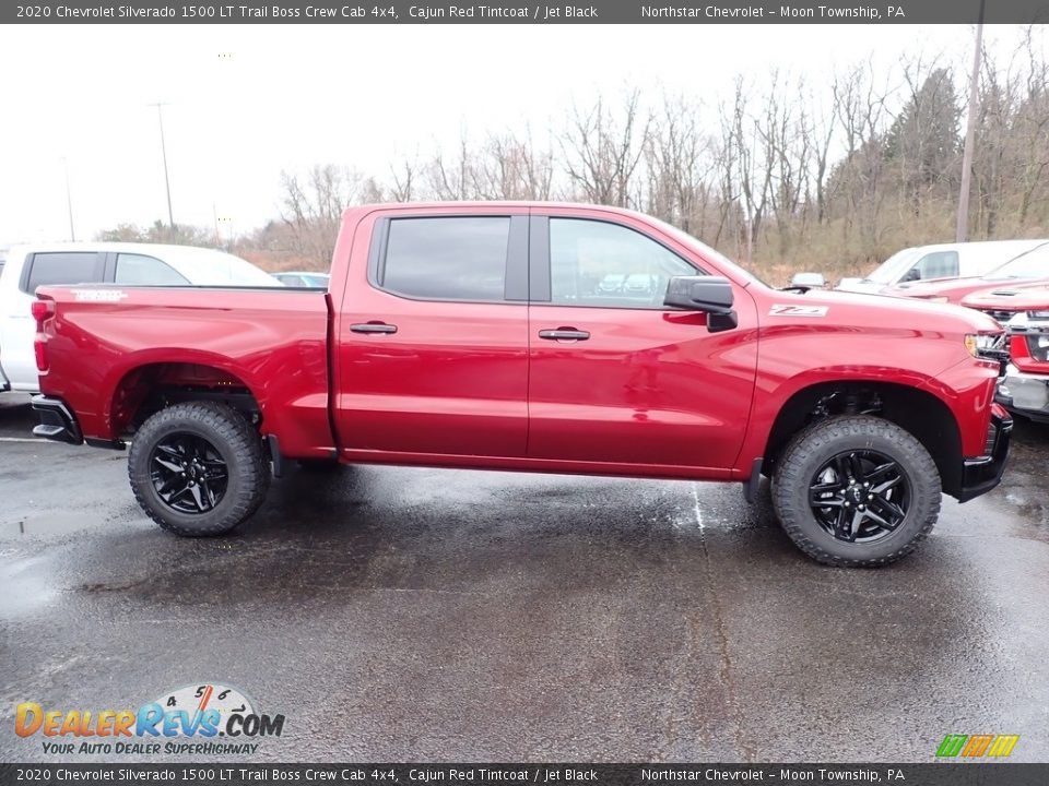 2020 Chevrolet Silverado 1500 LT Trail Boss Crew Cab 4x4 Cajun Red Tintcoat / Jet Black Photo #7