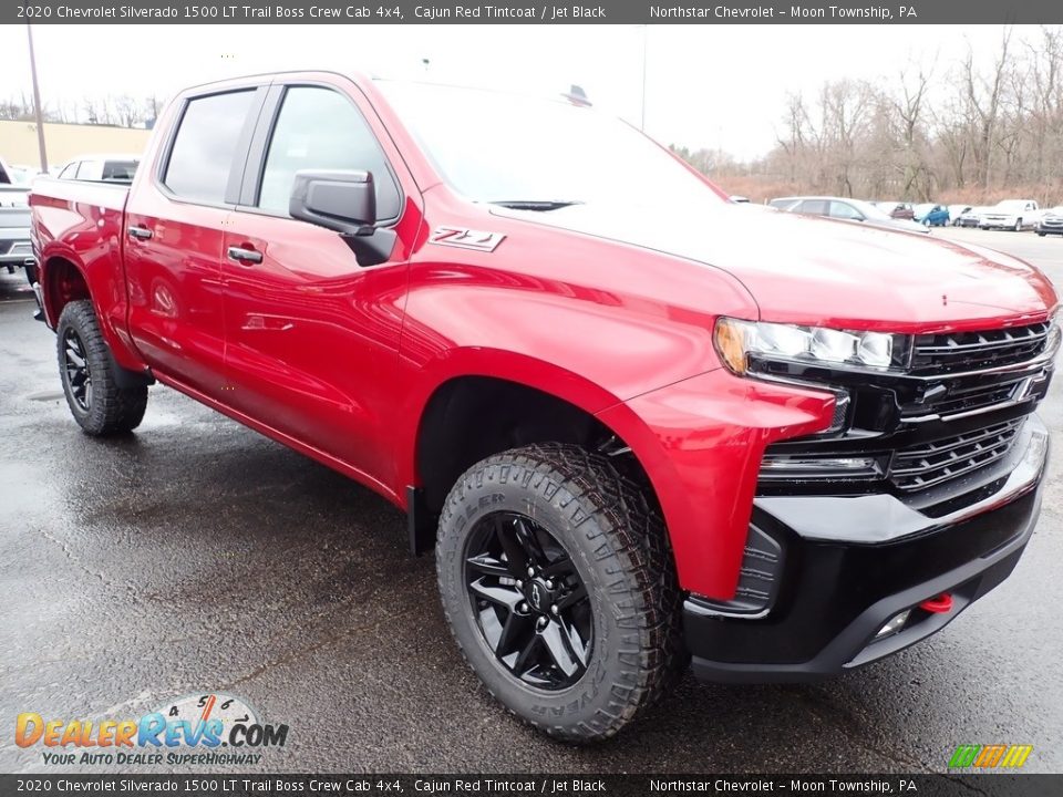 2020 Chevrolet Silverado 1500 LT Trail Boss Crew Cab 4x4 Cajun Red Tintcoat / Jet Black Photo #8