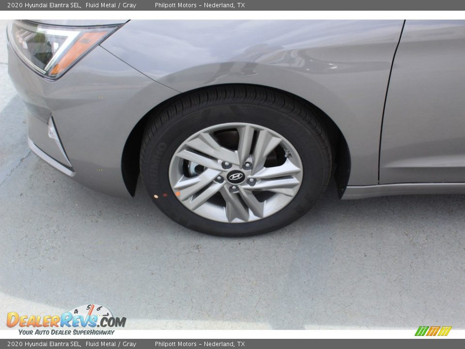 2020 Hyundai Elantra SEL Fluid Metal / Gray Photo #5