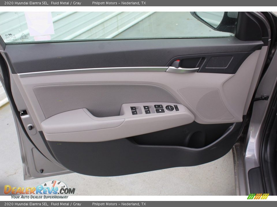 2020 Hyundai Elantra SEL Fluid Metal / Gray Photo #9