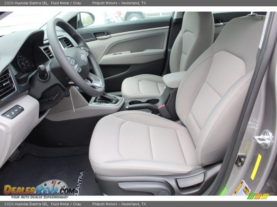 2020 Hyundai Elantra SEL Fluid Metal / Gray Photo #10