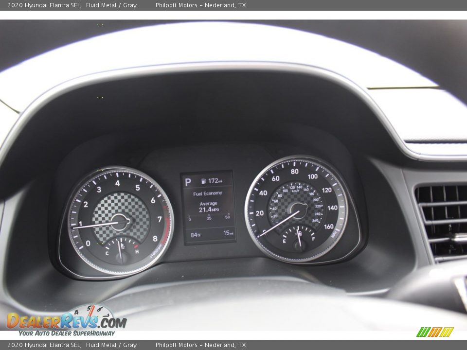 2020 Hyundai Elantra SEL Fluid Metal / Gray Photo #13