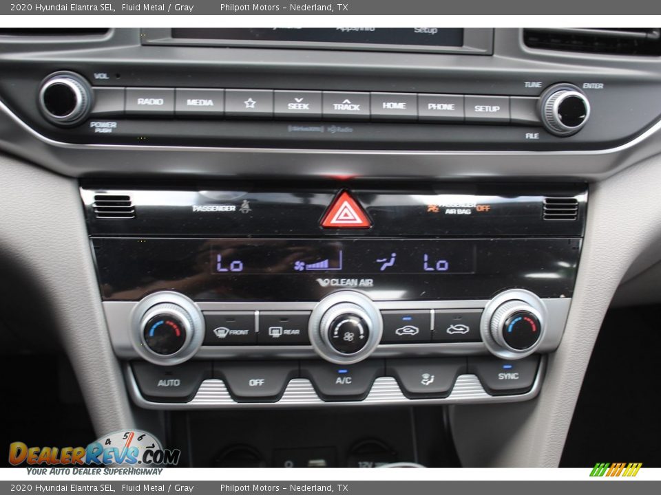 2020 Hyundai Elantra SEL Fluid Metal / Gray Photo #16