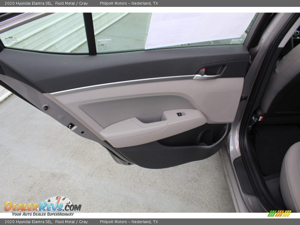 2020 Hyundai Elantra SEL Fluid Metal / Gray Photo #18