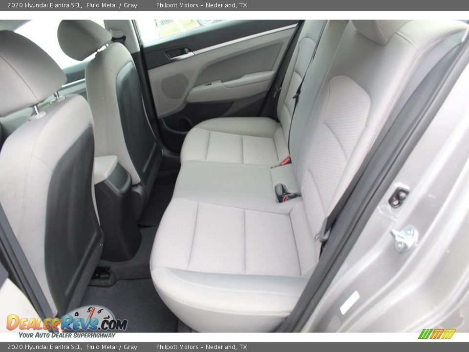 2020 Hyundai Elantra SEL Fluid Metal / Gray Photo #19