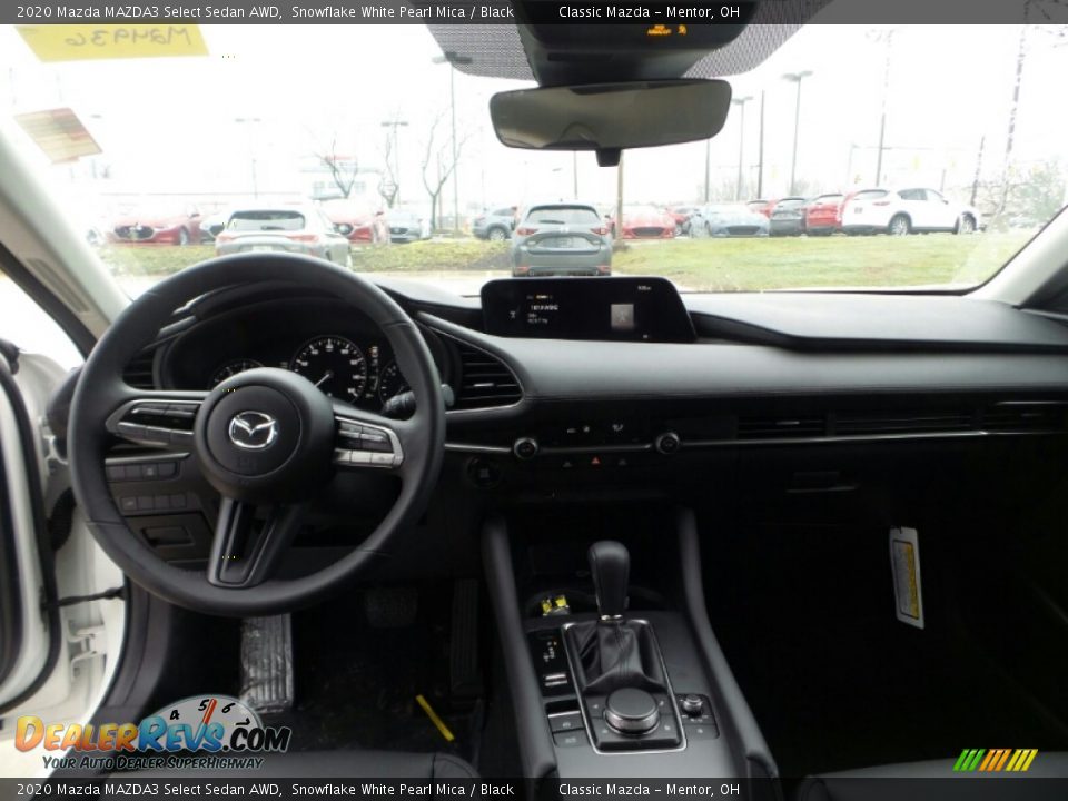 2020 Mazda MAZDA3 Select Sedan AWD Snowflake White Pearl Mica / Black Photo #6