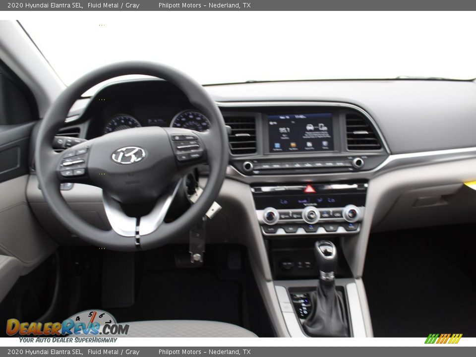 2020 Hyundai Elantra SEL Fluid Metal / Gray Photo #20