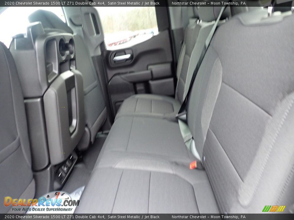 2020 Chevrolet Silverado 1500 LT Z71 Double Cab 4x4 Satin Steel Metallic / Jet Black Photo #13