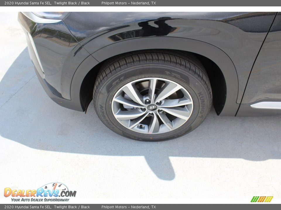 2020 Hyundai Santa Fe SEL Twilight Black / Black Photo #5