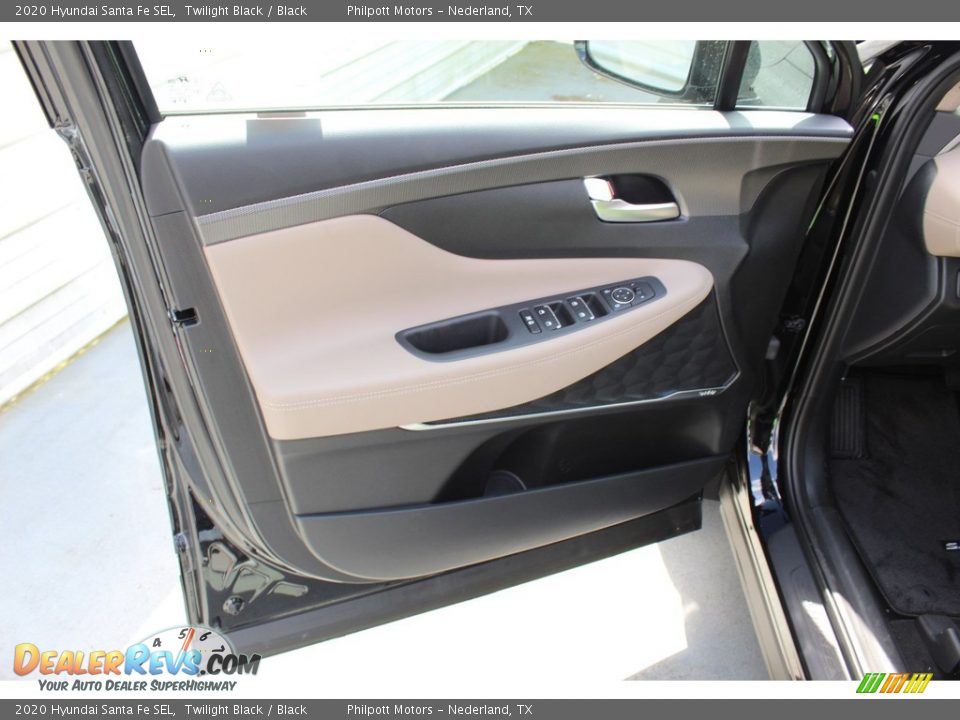 2020 Hyundai Santa Fe SEL Twilight Black / Black Photo #9