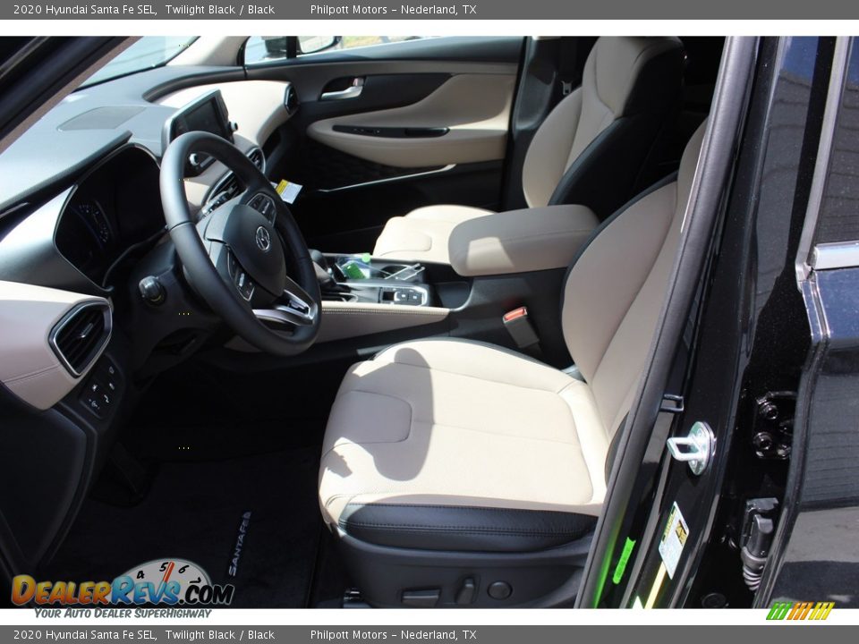 2020 Hyundai Santa Fe SEL Twilight Black / Black Photo #10