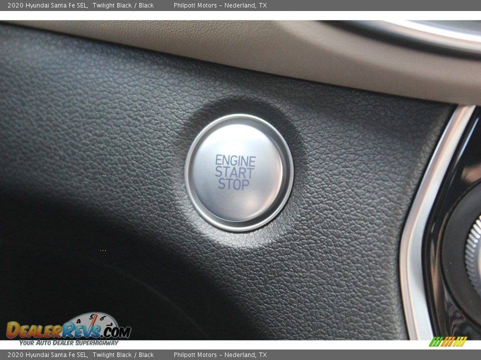 2020 Hyundai Santa Fe SEL Twilight Black / Black Photo #17