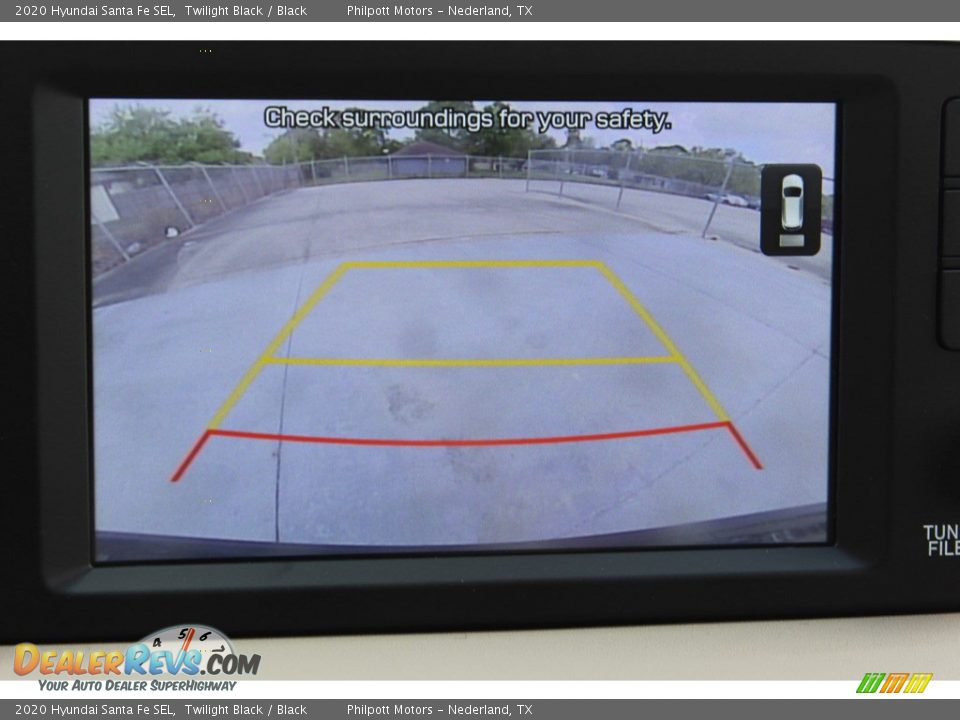 2020 Hyundai Santa Fe SEL Twilight Black / Black Photo #18