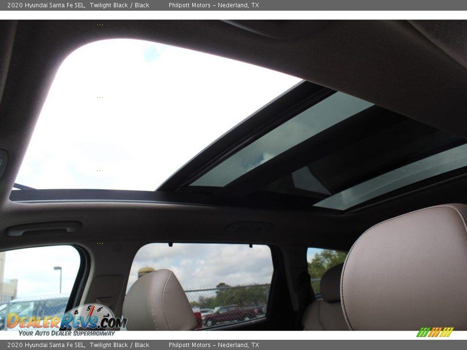 2020 Hyundai Santa Fe SEL Twilight Black / Black Photo #19