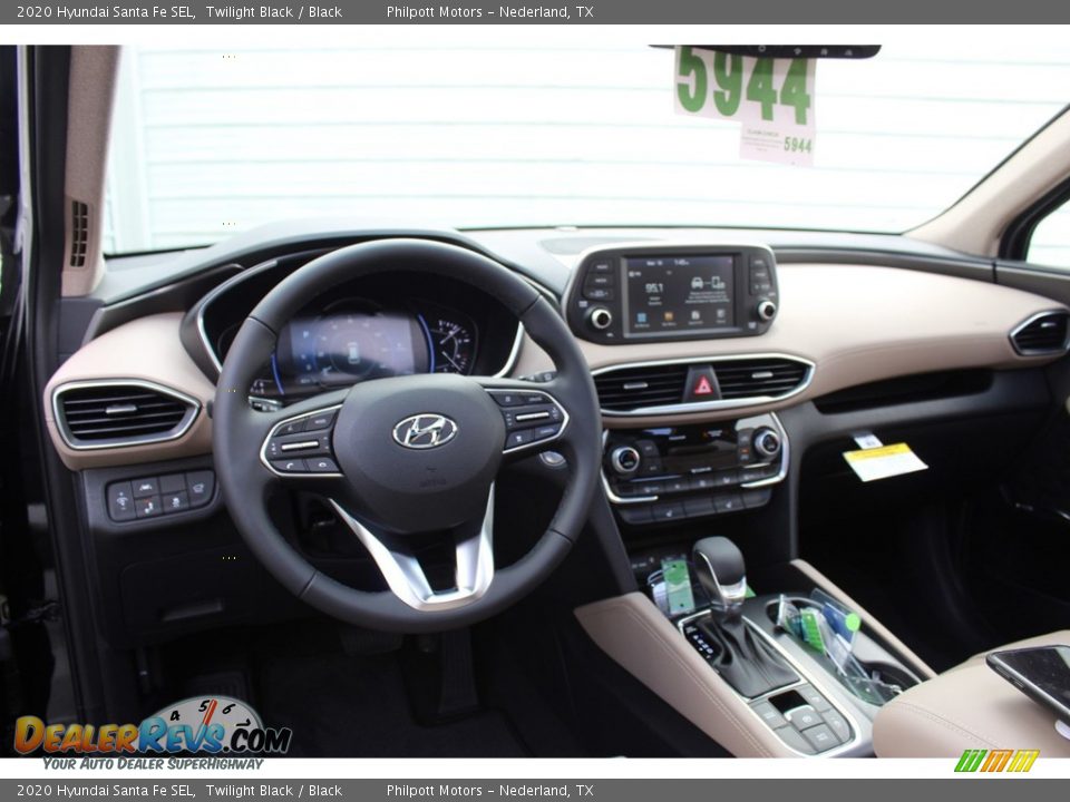 2020 Hyundai Santa Fe SEL Twilight Black / Black Photo #22