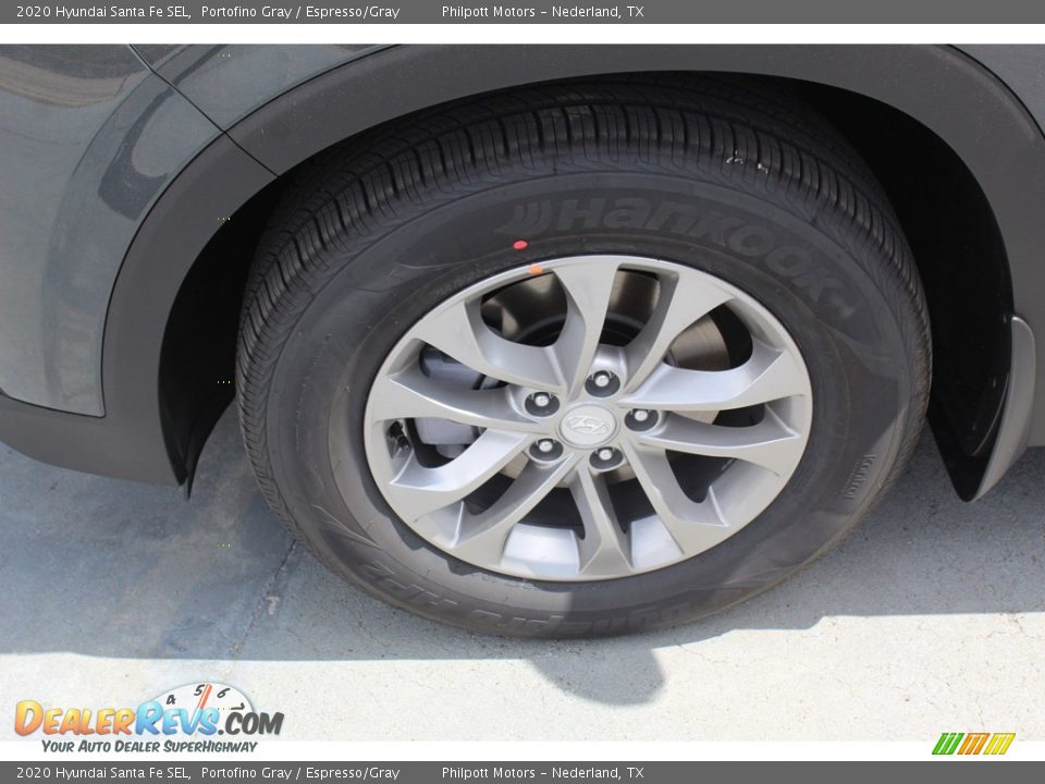 2020 Hyundai Santa Fe SEL Portofino Gray / Espresso/Gray Photo #5