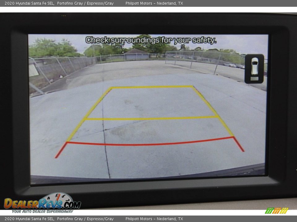 2020 Hyundai Santa Fe SEL Portofino Gray / Espresso/Gray Photo #18