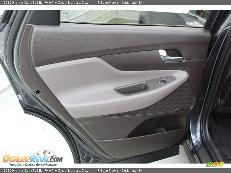 2020 Hyundai Santa Fe SEL Portofino Gray / Espresso/Gray Photo #19