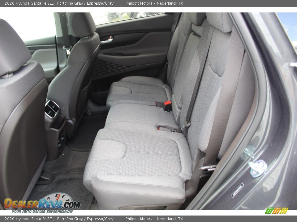 2020 Hyundai Santa Fe SEL Portofino Gray / Espresso/Gray Photo #20