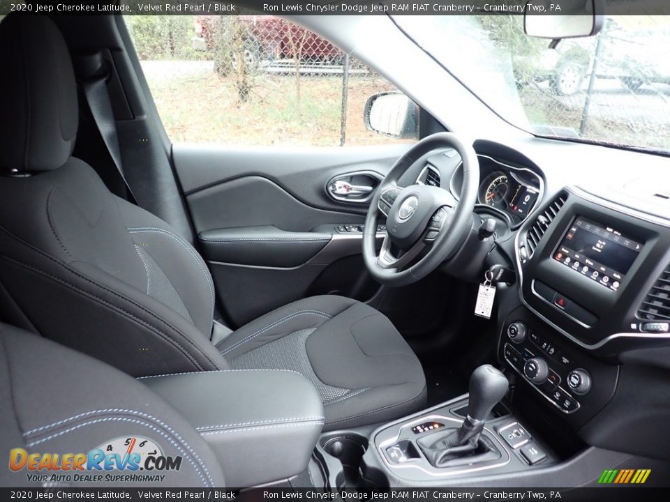 2020 Jeep Cherokee Latitude Velvet Red Pearl / Black Photo #11