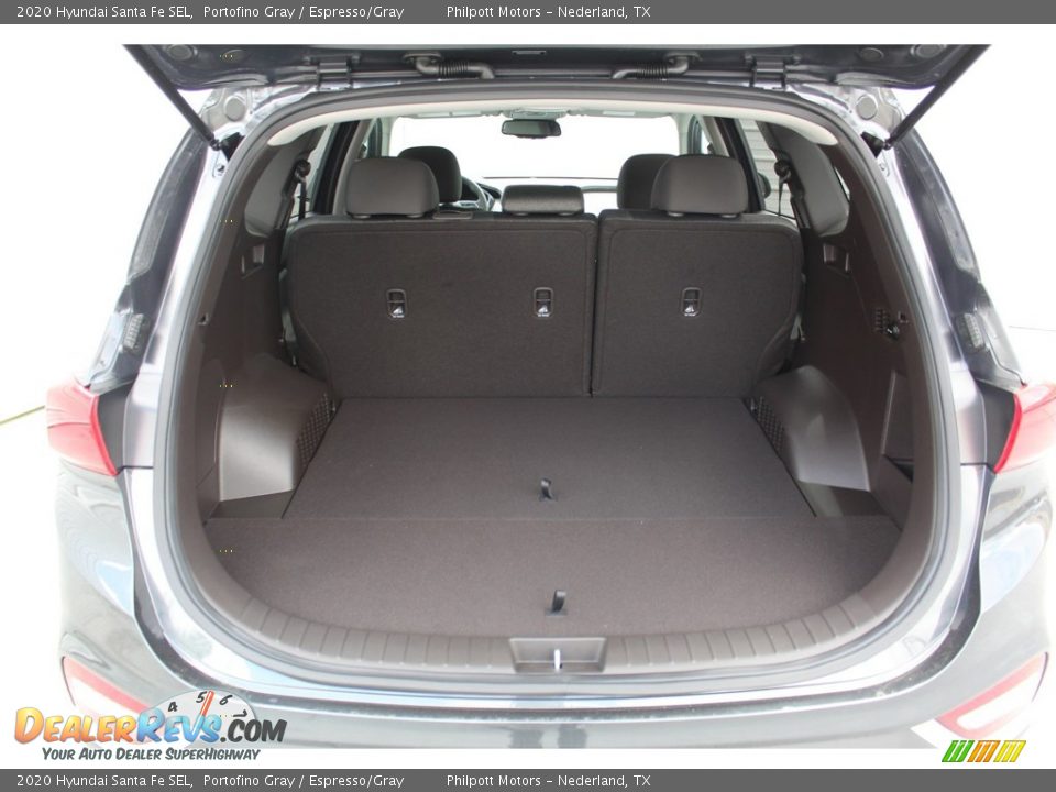 2020 Hyundai Santa Fe SEL Portofino Gray / Espresso/Gray Photo #23