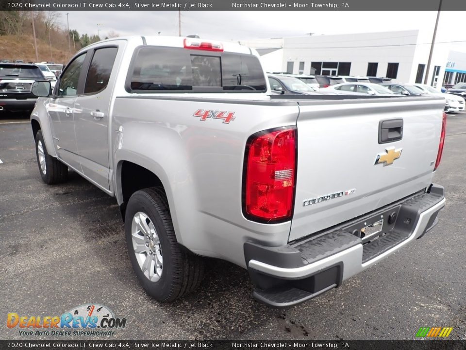 2020 Chevrolet Colorado LT Crew Cab 4x4 Silver Ice Metallic / Jet Black Photo #3