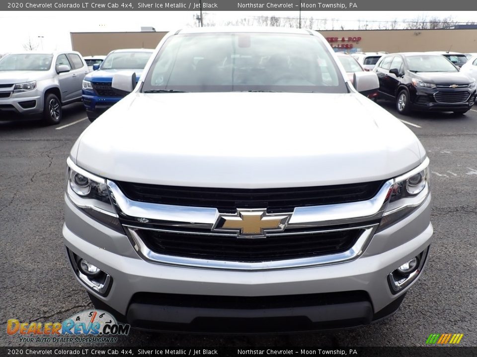 2020 Chevrolet Colorado LT Crew Cab 4x4 Silver Ice Metallic / Jet Black Photo #8