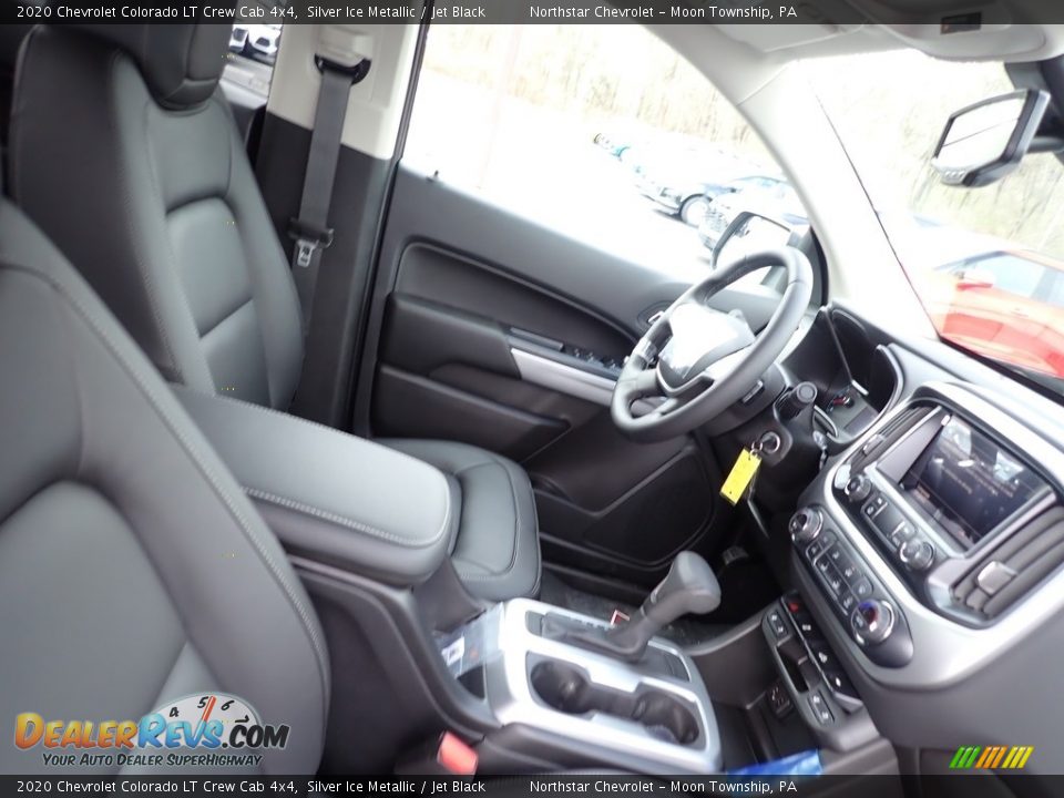 2020 Chevrolet Colorado LT Crew Cab 4x4 Silver Ice Metallic / Jet Black Photo #10