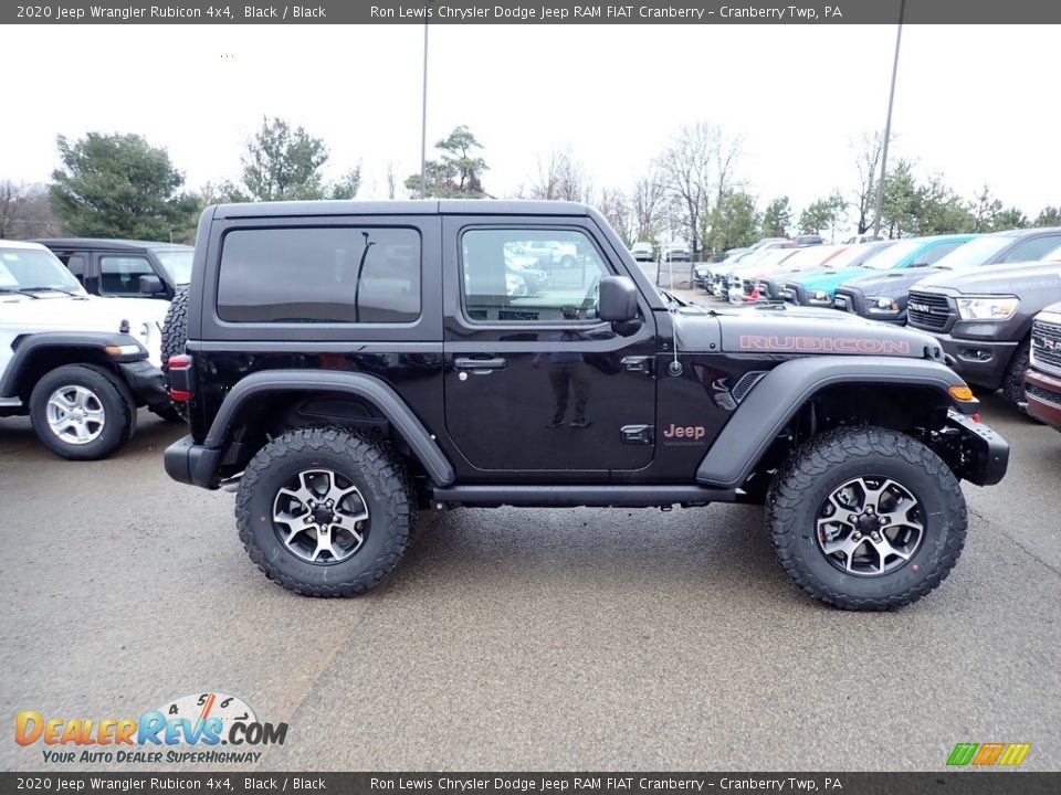 Black 2020 Jeep Wrangler Rubicon 4x4 Photo #6