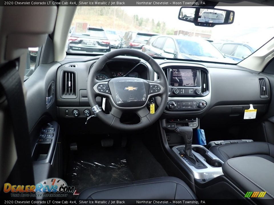 2020 Chevrolet Colorado LT Crew Cab 4x4 Silver Ice Metallic / Jet Black Photo #13