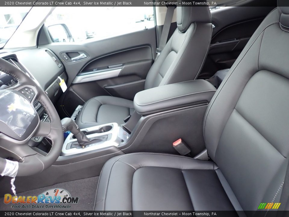 2020 Chevrolet Colorado LT Crew Cab 4x4 Silver Ice Metallic / Jet Black Photo #14