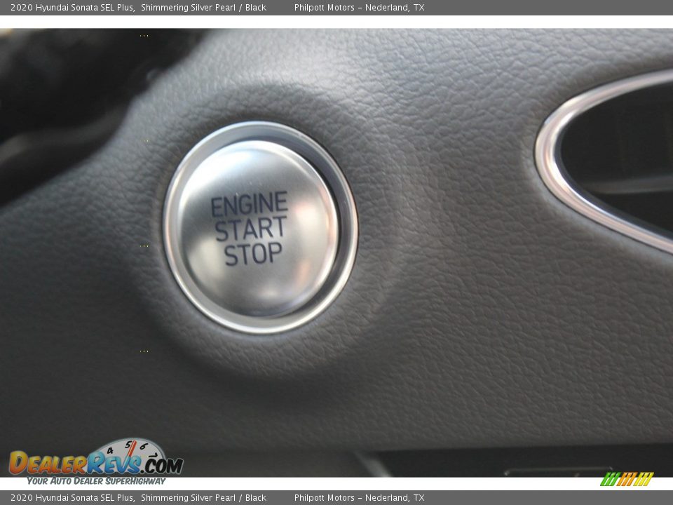 2020 Hyundai Sonata SEL Plus Shimmering Silver Pearl / Black Photo #17