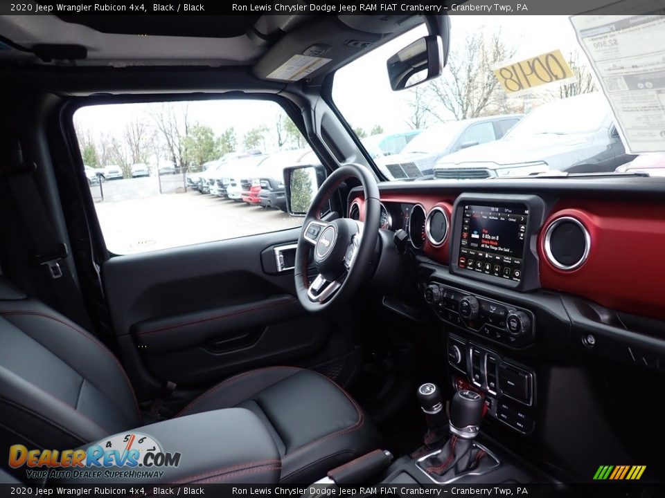 2020 Jeep Wrangler Rubicon 4x4 Black / Black Photo #11