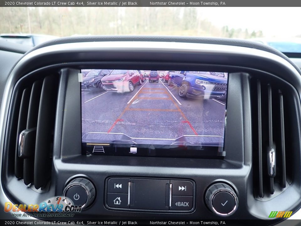 2020 Chevrolet Colorado LT Crew Cab 4x4 Silver Ice Metallic / Jet Black Photo #18