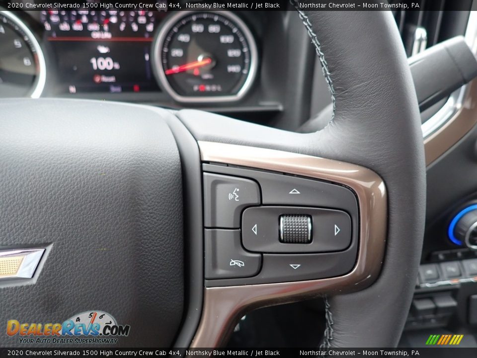 2020 Chevrolet Silverado 1500 High Country Crew Cab 4x4 Steering Wheel Photo #17