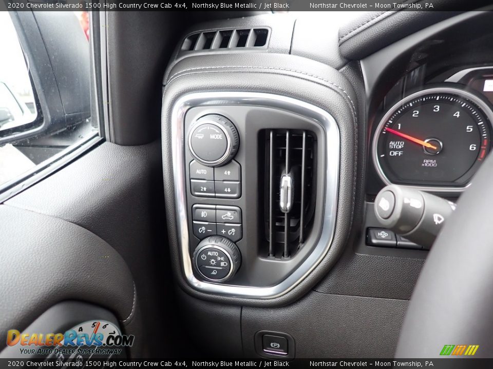 Controls of 2020 Chevrolet Silverado 1500 High Country Crew Cab 4x4 Photo #19