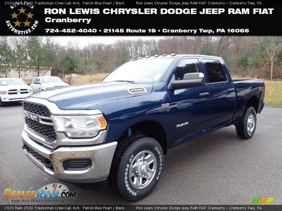 2020 Ram 2500 Tradesman Crew Cab 4x4 Patriot Blue Pearl / Black Photo #1