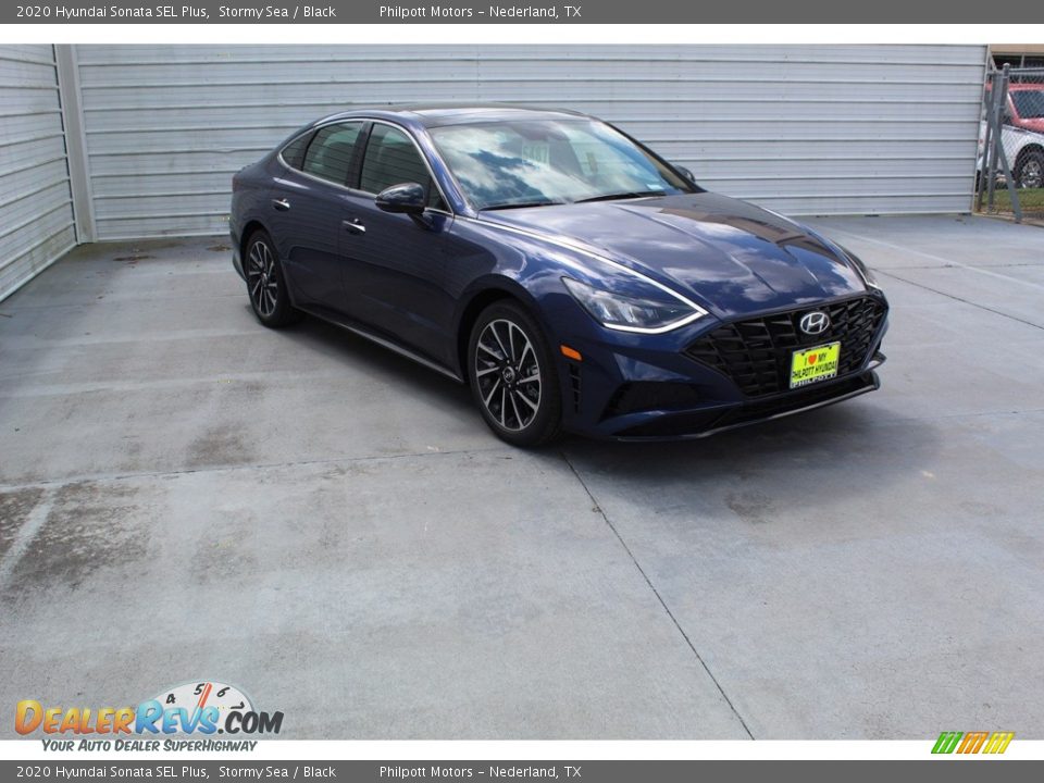 2020 Hyundai Sonata SEL Plus Stormy Sea / Black Photo #2