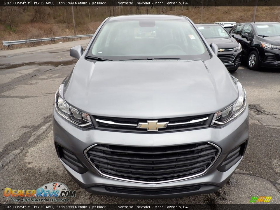 2020 Chevrolet Trax LS AWD Satin Steel Metallic / Jet Black Photo #8