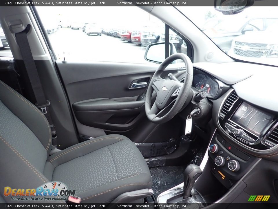 2020 Chevrolet Trax LS AWD Satin Steel Metallic / Jet Black Photo #10