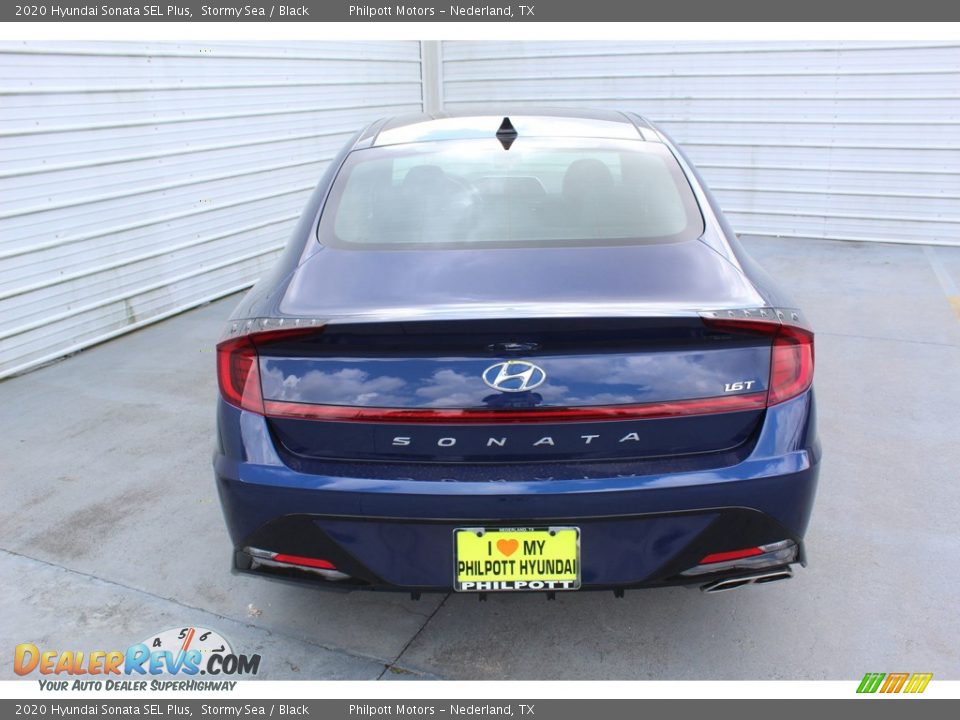 2020 Hyundai Sonata SEL Plus Stormy Sea / Black Photo #7
