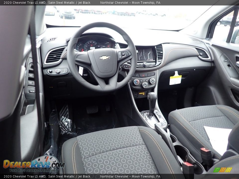 Jet Black Interior - 2020 Chevrolet Trax LS AWD Photo #12