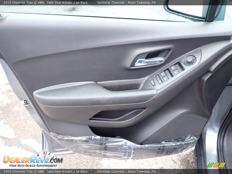 2020 Chevrolet Trax LS AWD Satin Steel Metallic / Jet Black Photo #13